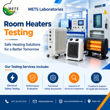 Room Heaters Testing Services