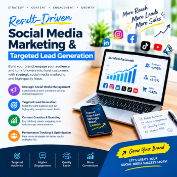  Result-Driven Social Media Marketing & Targeted Lead Generation