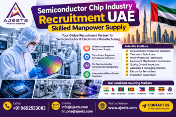  Semiconductor Chip Industry Recruitment UAE | Skilled Manpower Supply