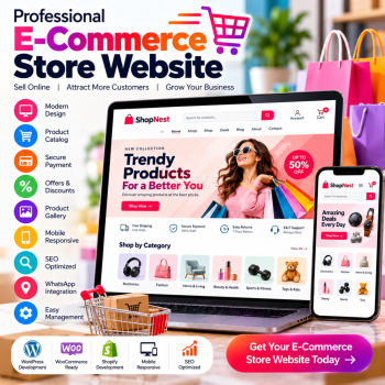 Website Development | Shopify, WooCommerce & Online Stores