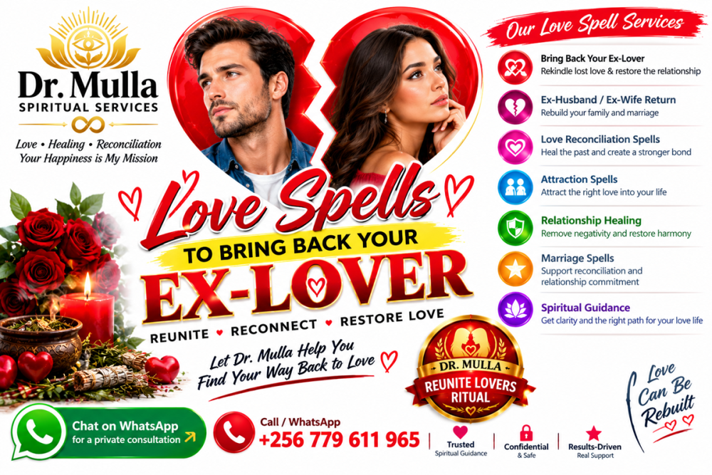Lost Love Spells for Ex Return, Reunion & Reconciliation | WhatsApp +256 779 611 965 Online Services