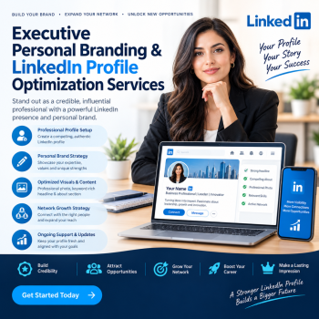 Executive Personal Branding & LinkedIn Profile Optimization Services