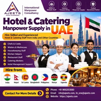 Hotel & Catering Manpower Supply in UAE 