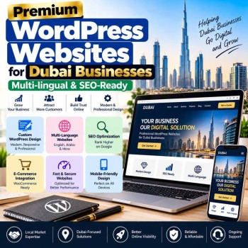 Premium WordPress Websites for Dubai Businesses – Multi-lingual & SEO-Ready