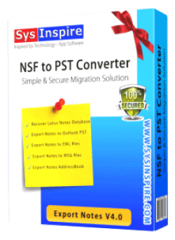 SysInspire NSF to PST Converter - avatar